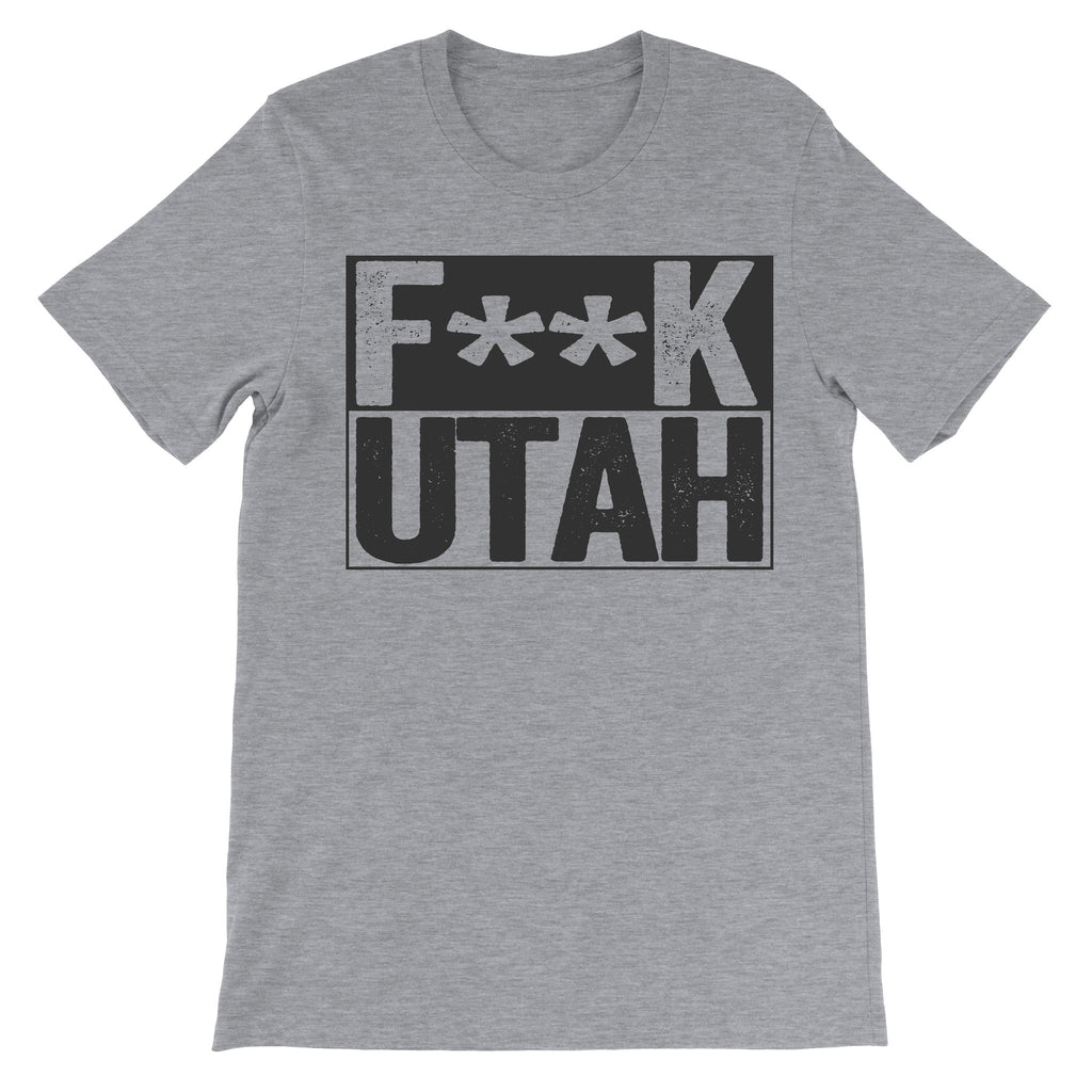 Fuck Utah dark trendy tshirt