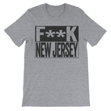 Fuck New Jersey grey shirt