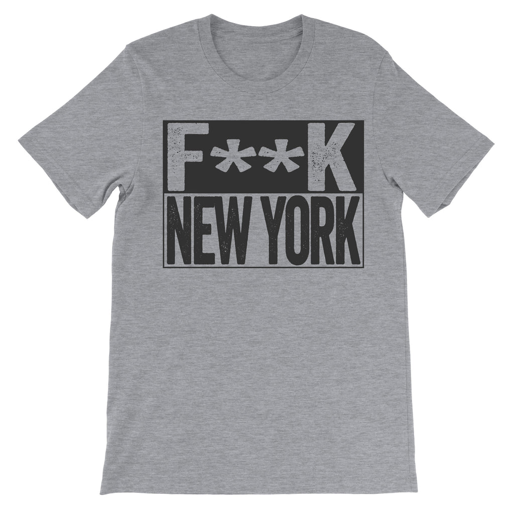 Fuck New York grey shirt