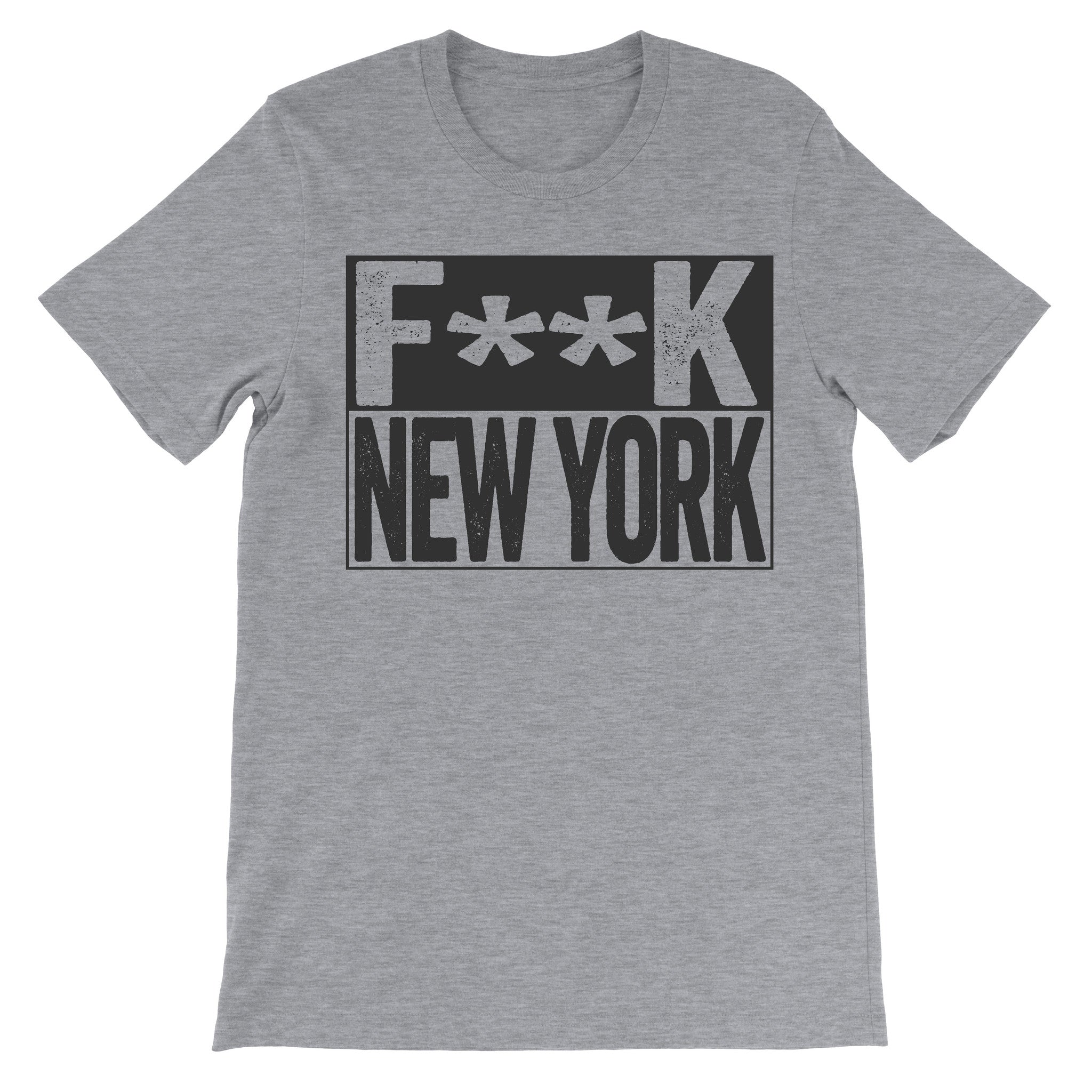 Fuck New York grey shirt