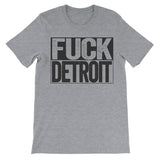 Fuck Detroit grey tshirt