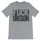 Fuck Oregon grey haters shirt