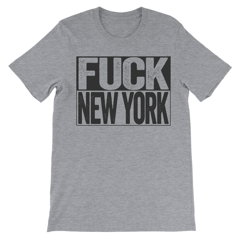 Fuck New York grey shirt