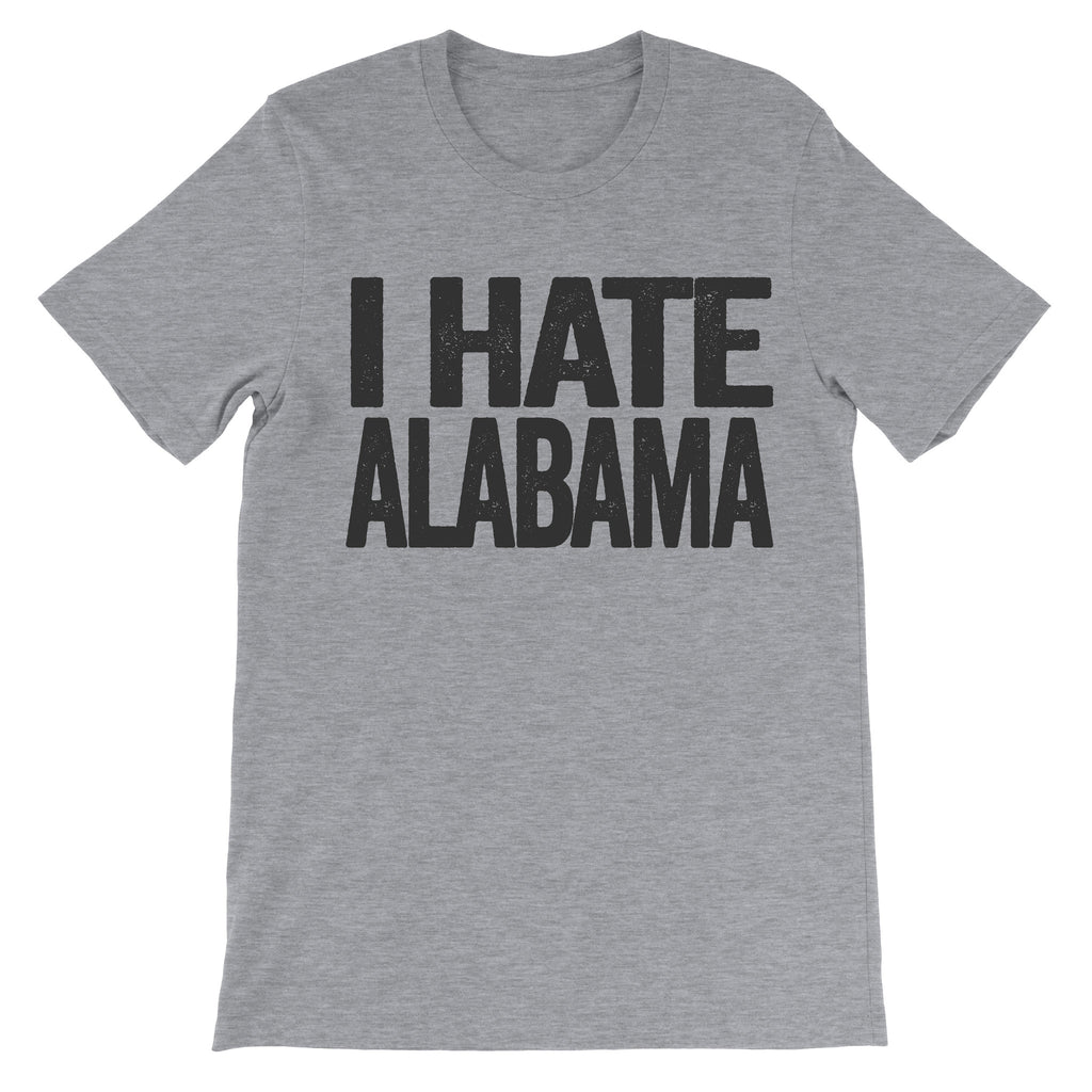 tee that says i hate alabama