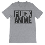 Fuck Anime grey tshirt