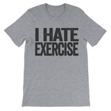 i hate exercise tshirt