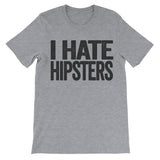 tee that says i hate hipsters