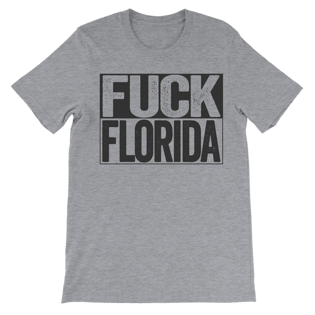 Fuck Florida dark grey top