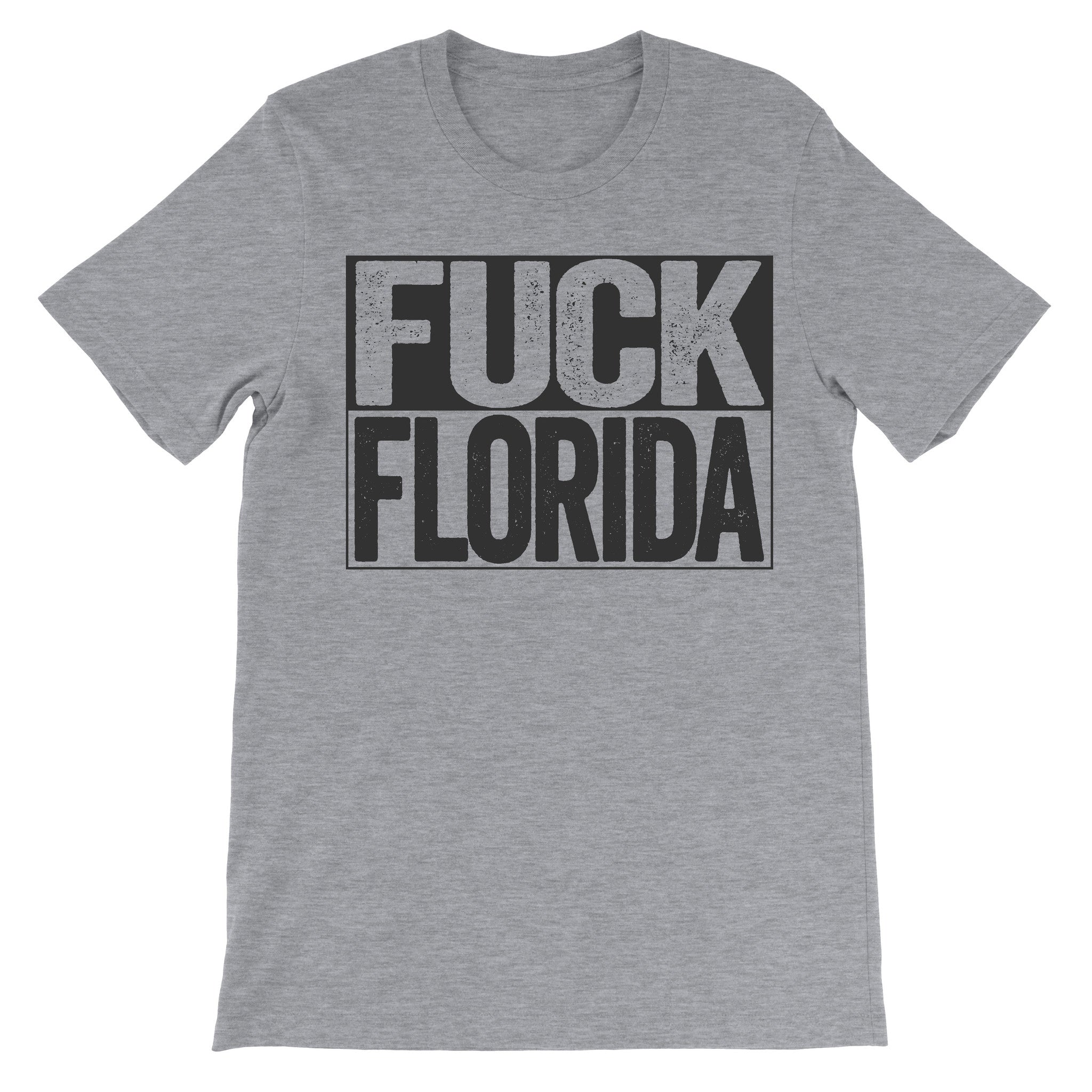 Fuck Florida dark grey top