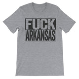 Fuck Arkansas grey fashion tee