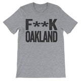 fuck oakland grey tshirt