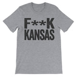 Fuck Kansas grey tee