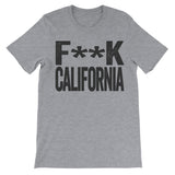 Fuck California grey trendy shirt
