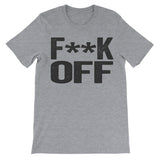 Fuck Off grey Censored tee