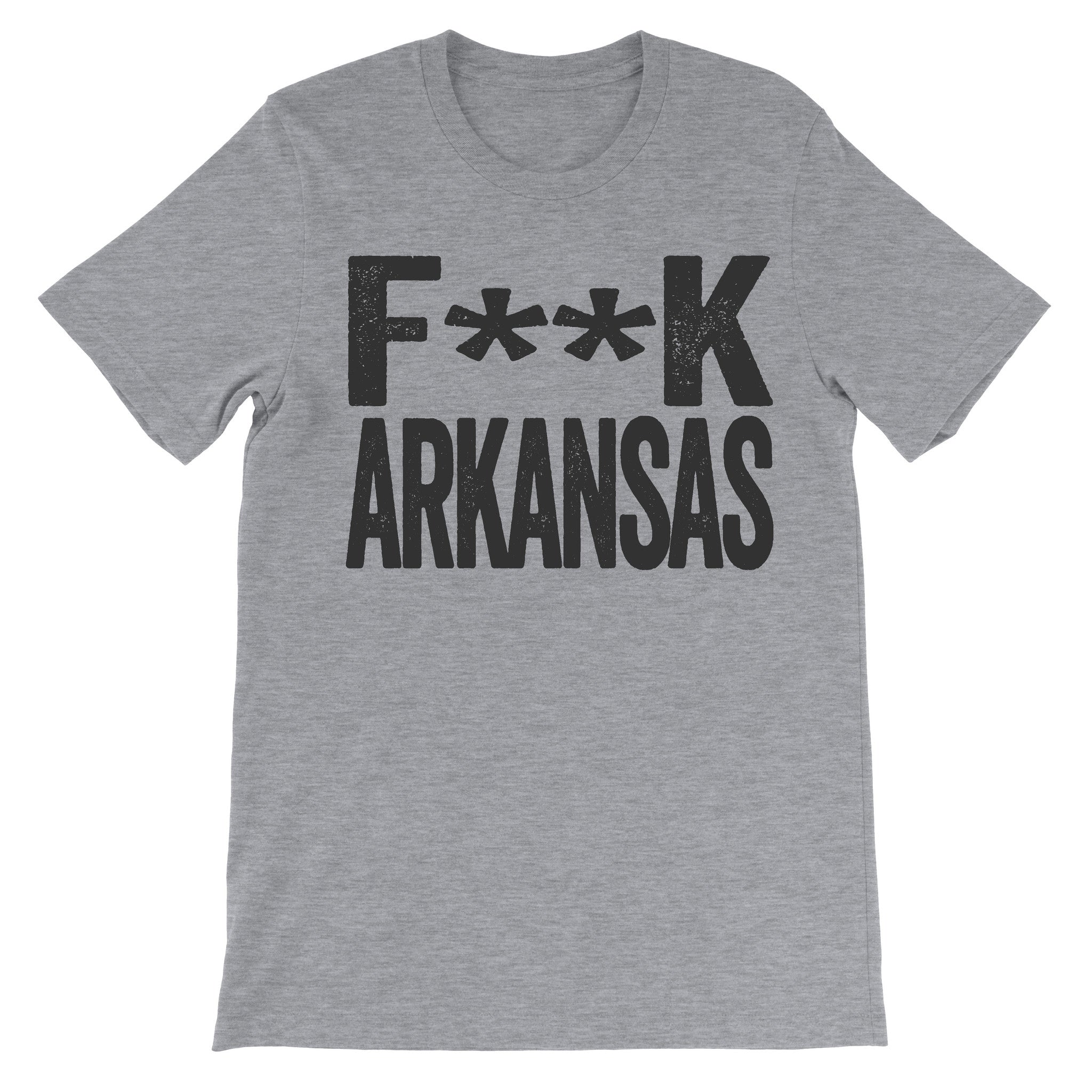 Fuck Arkansas grey fashion shirt
