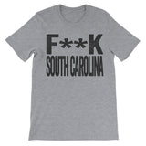 Fuck South Carolina grey prank top