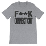 fuck Connecticut grey tshirt