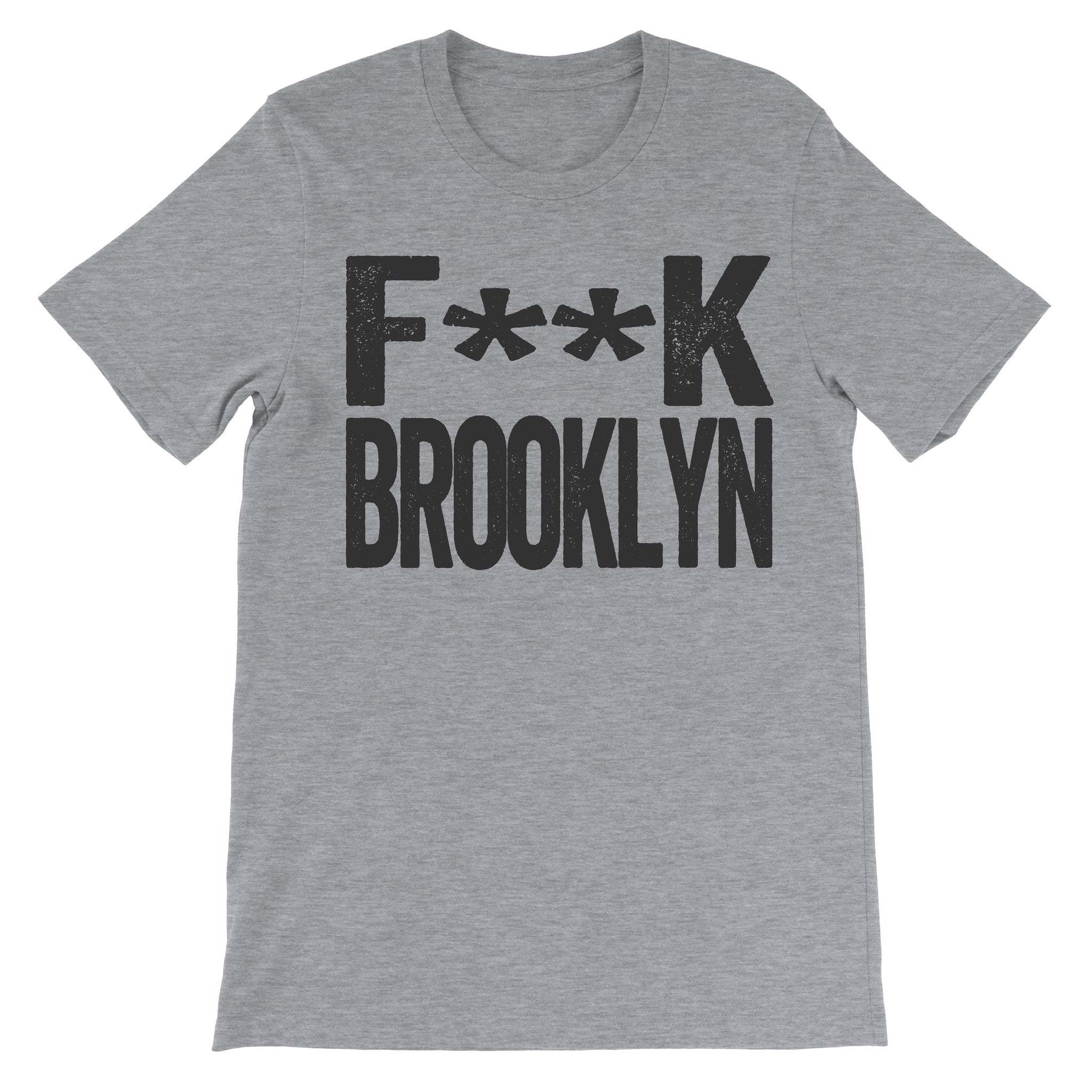 Fuck Brooklyn dark grey tee