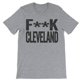 Fuck Cleveland grey tee