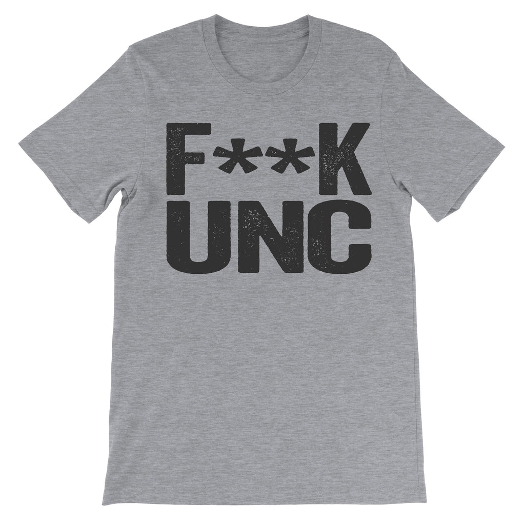 fuck unc grey top
