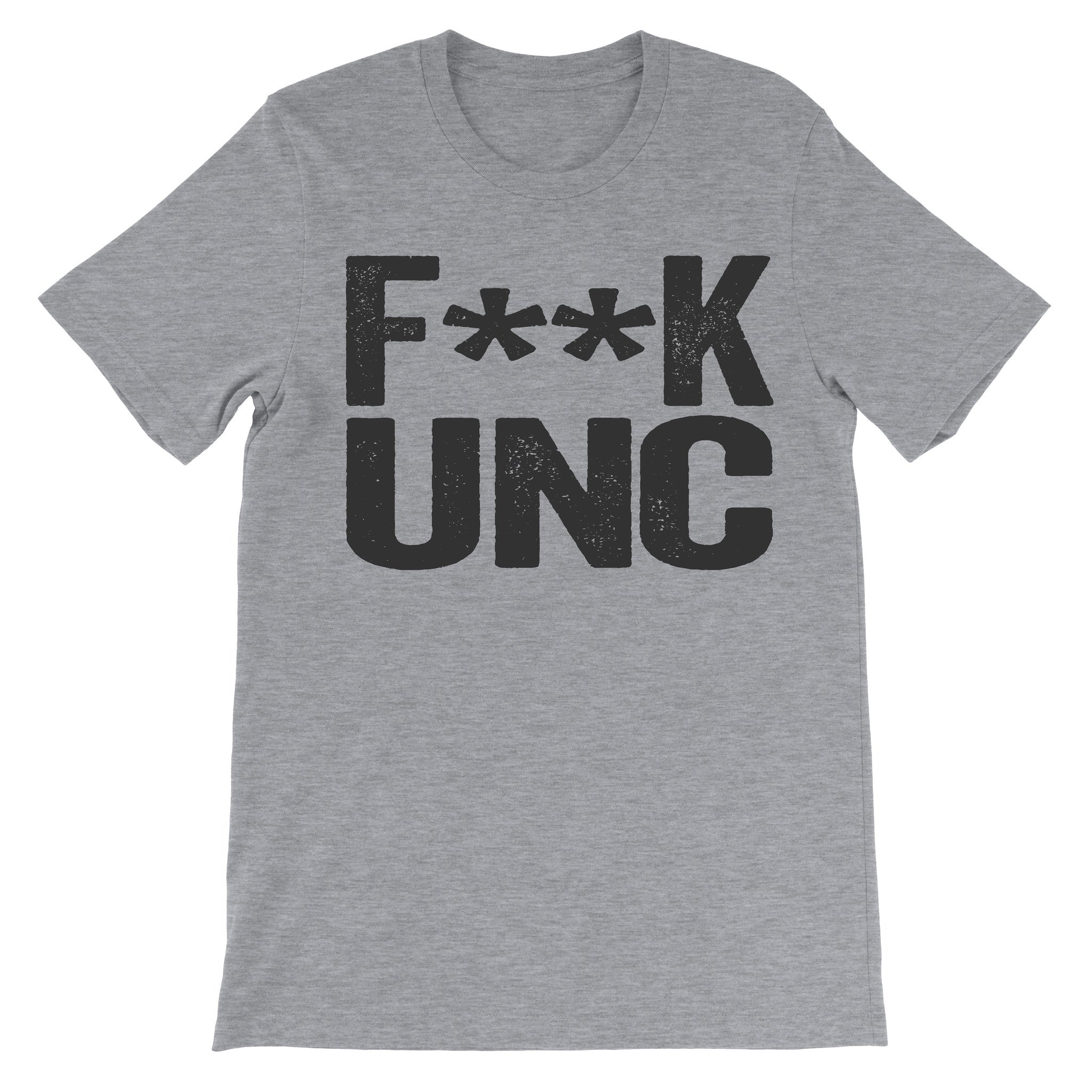 fuck unc grey top