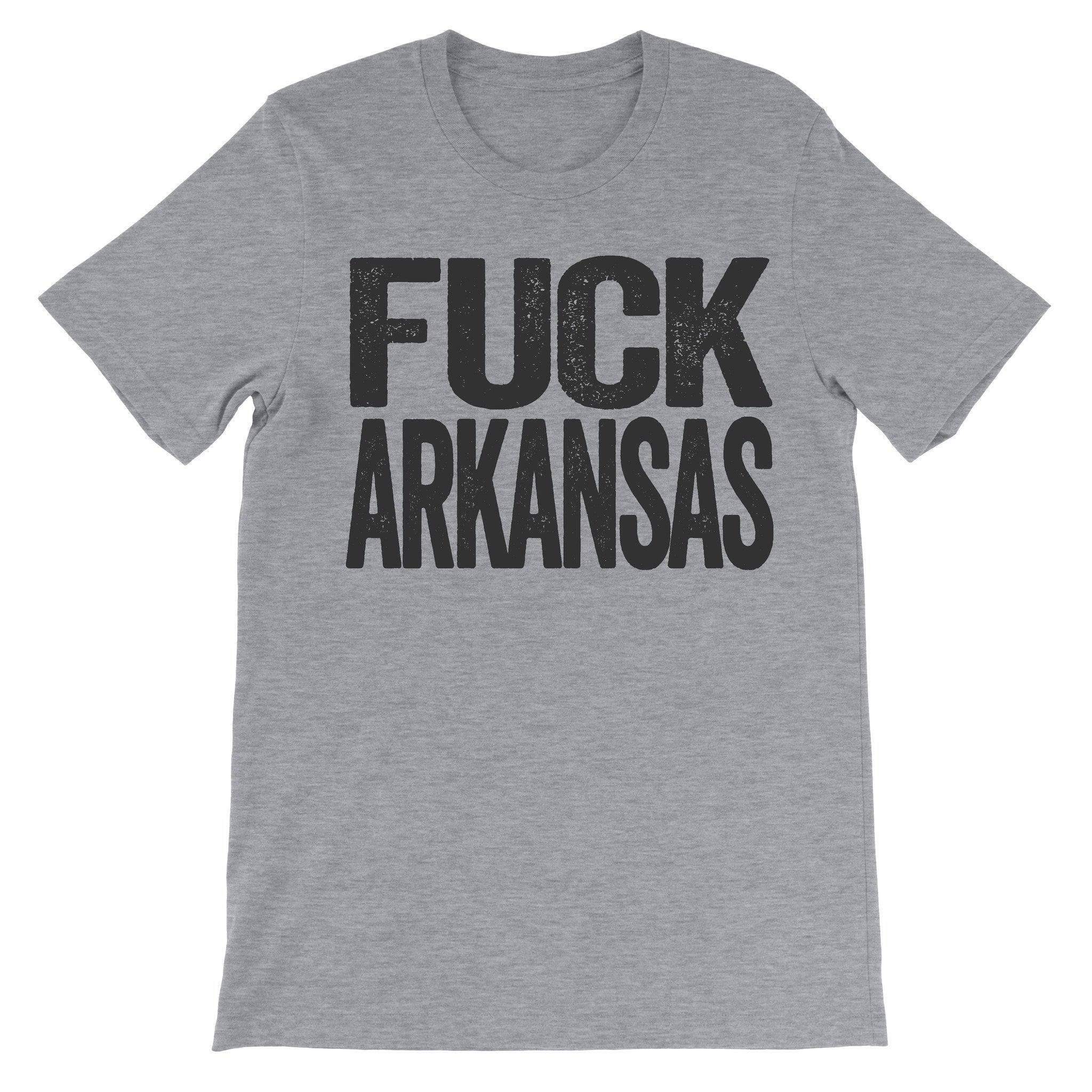 Fuck Arkansas grey fashion shirt