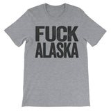 fuck alaska grey tee