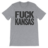 Fuck Kansas dark grey tee