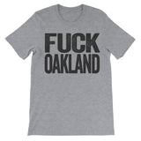 fuck oakland grey tshirt