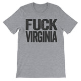 Fuck Virginia grey unisex shirt