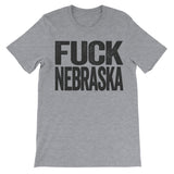 fuck nebraska grey apparel