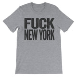 Fuck New York grey tee