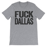 fuck dallas grey tee