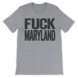 Fuck Maryland grey funny shirt