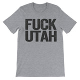 Fuck Utah grey trendy tee