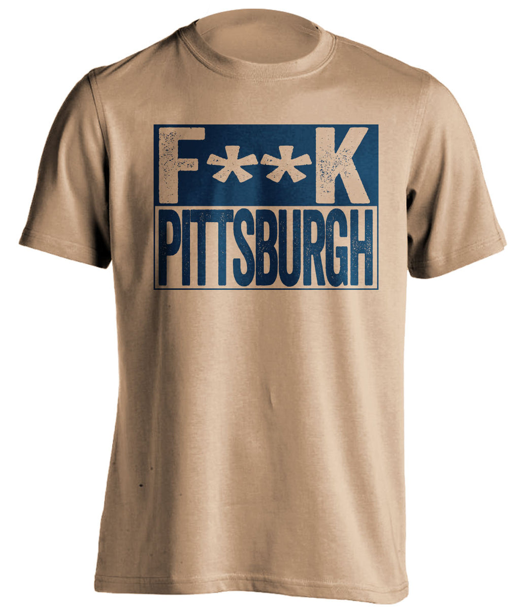 fuck pittsburgh notre dame fighting irish tshirt
