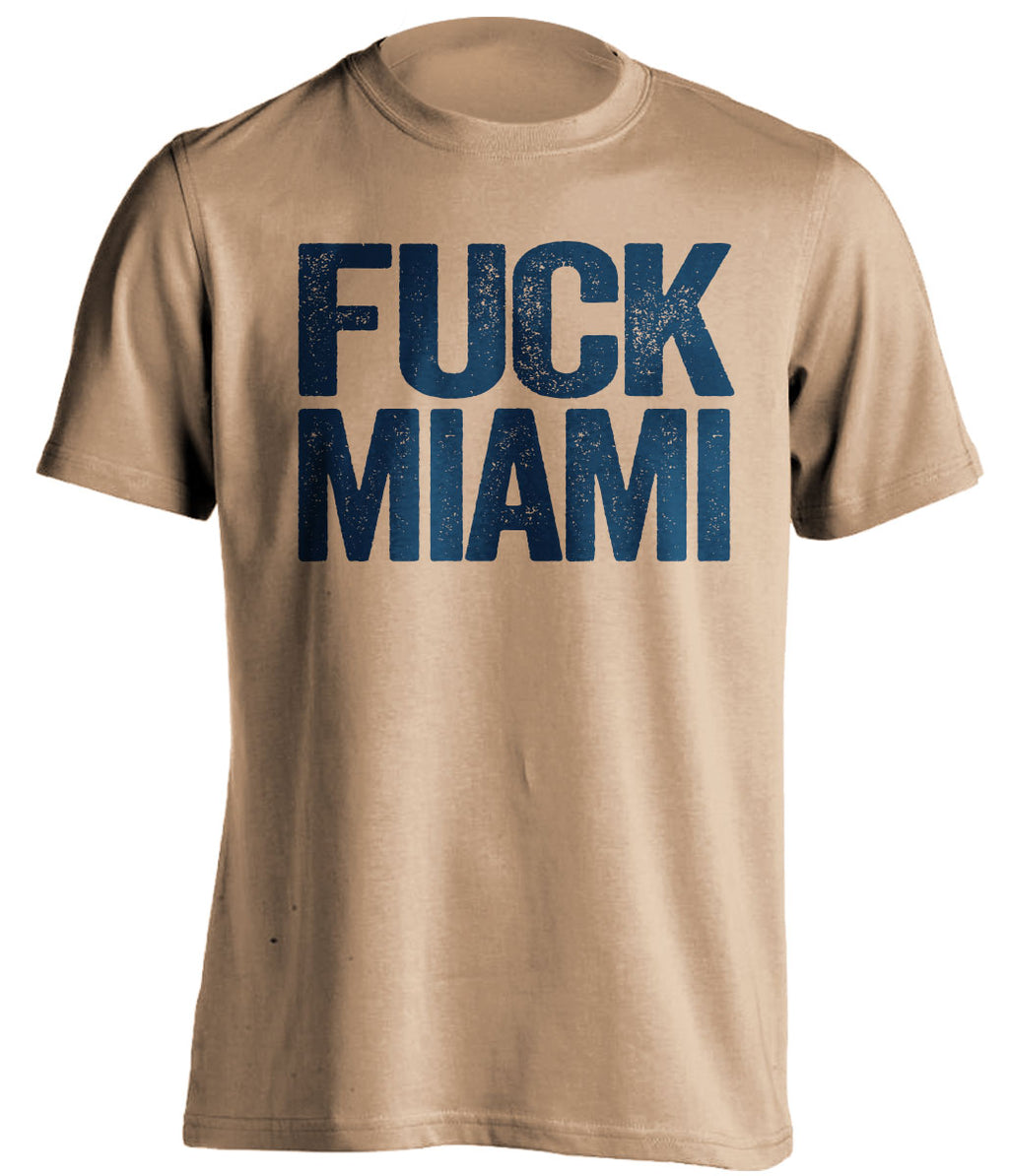 fuck miami notre dame football sports clothing
