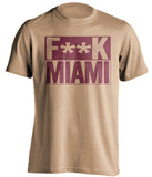 fuck the hurricanes fsu seminoles tshirt