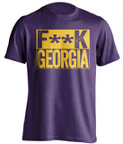sec rivalry lsu and georgia shirt