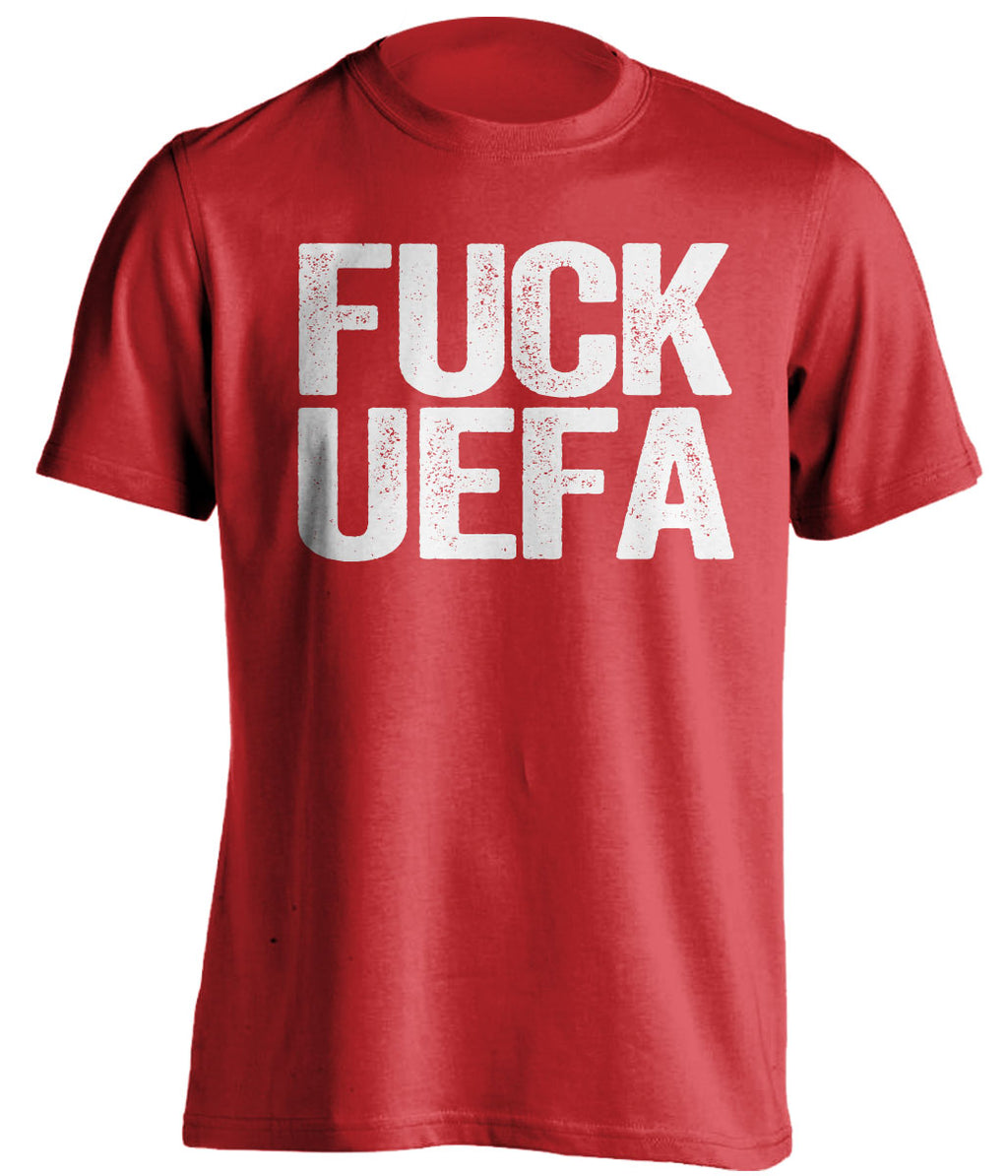 fuck uefa ucl liverpool lfc fan red tshirt uncensored