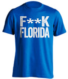fuck florida gators kentucky wildcats uk blue tshirt censored
