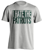 I Hate The Patriots - Haters Gonna Hate Green and Gold Version - Box Design - Beef Shirts
