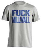 fuck millwall leeds fan grey shirt uncensored