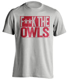F**K THE OWLS Sheffield United FC grey TShirt