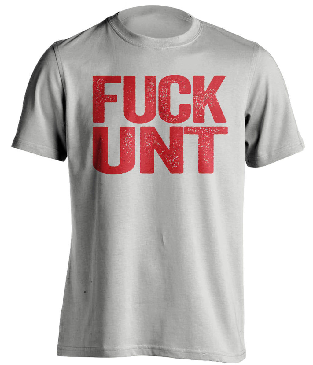 fuck unt smu mustangs grey tshirt uncensored