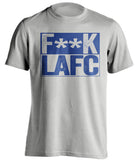 FUCK LAFC - LA Galaxy Fan T-Shirt - Box Design - Beef Shirts