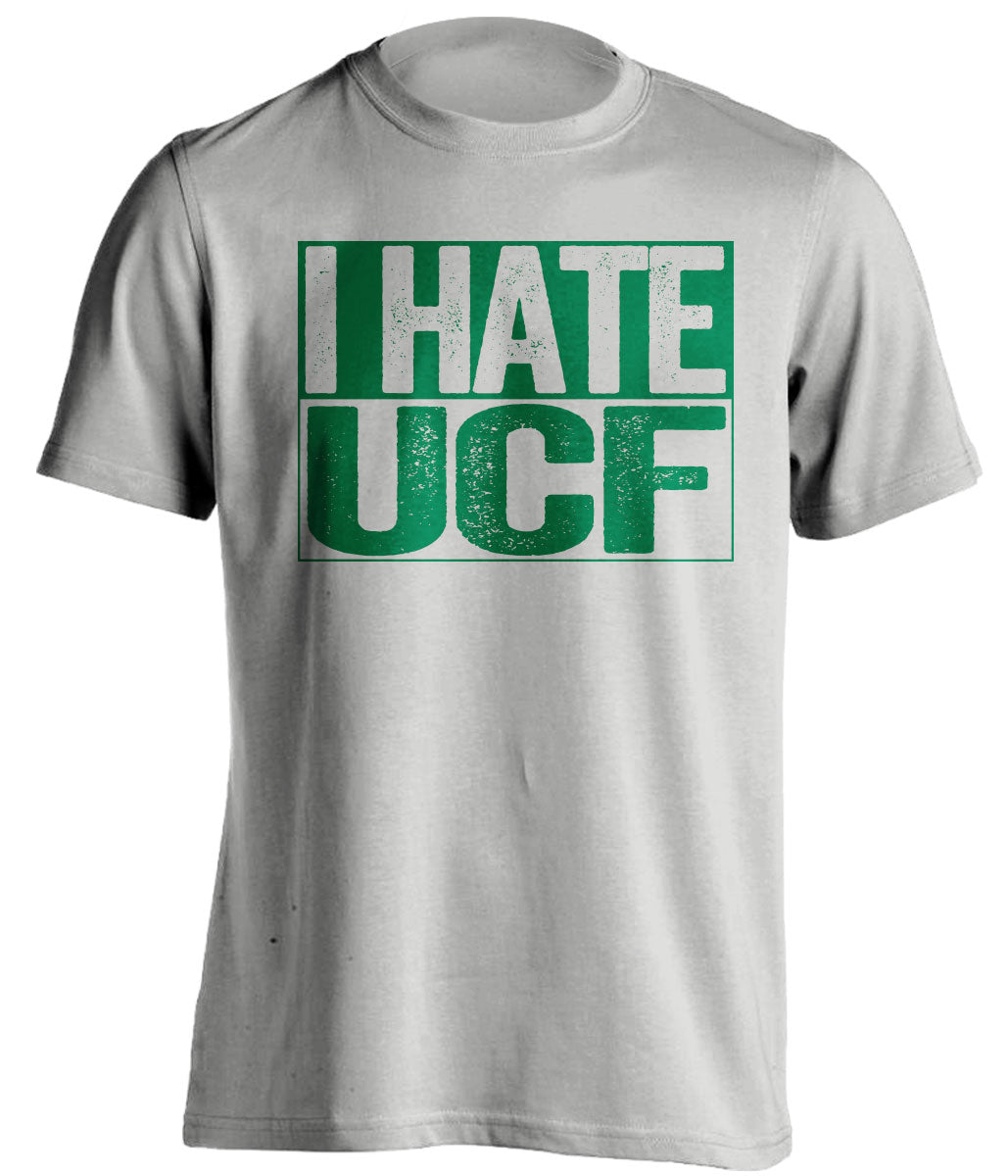 i hate ucf grey shirt for usf bulls fans 