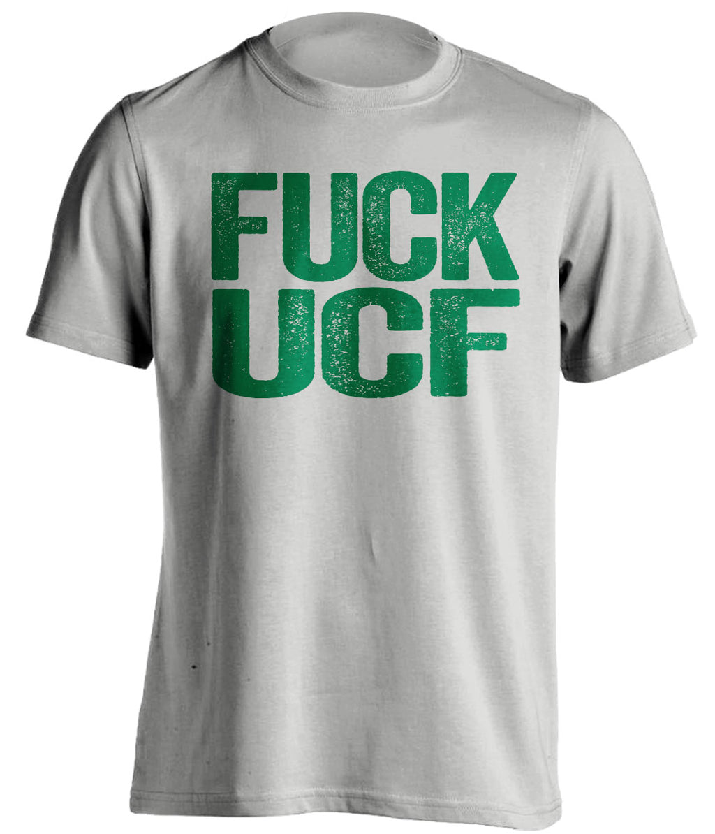 fuck ucf uncensored grey tshirt for usf bulls fans