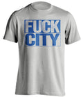 FUCK CITY Bristol Rovers FC grey TShirt