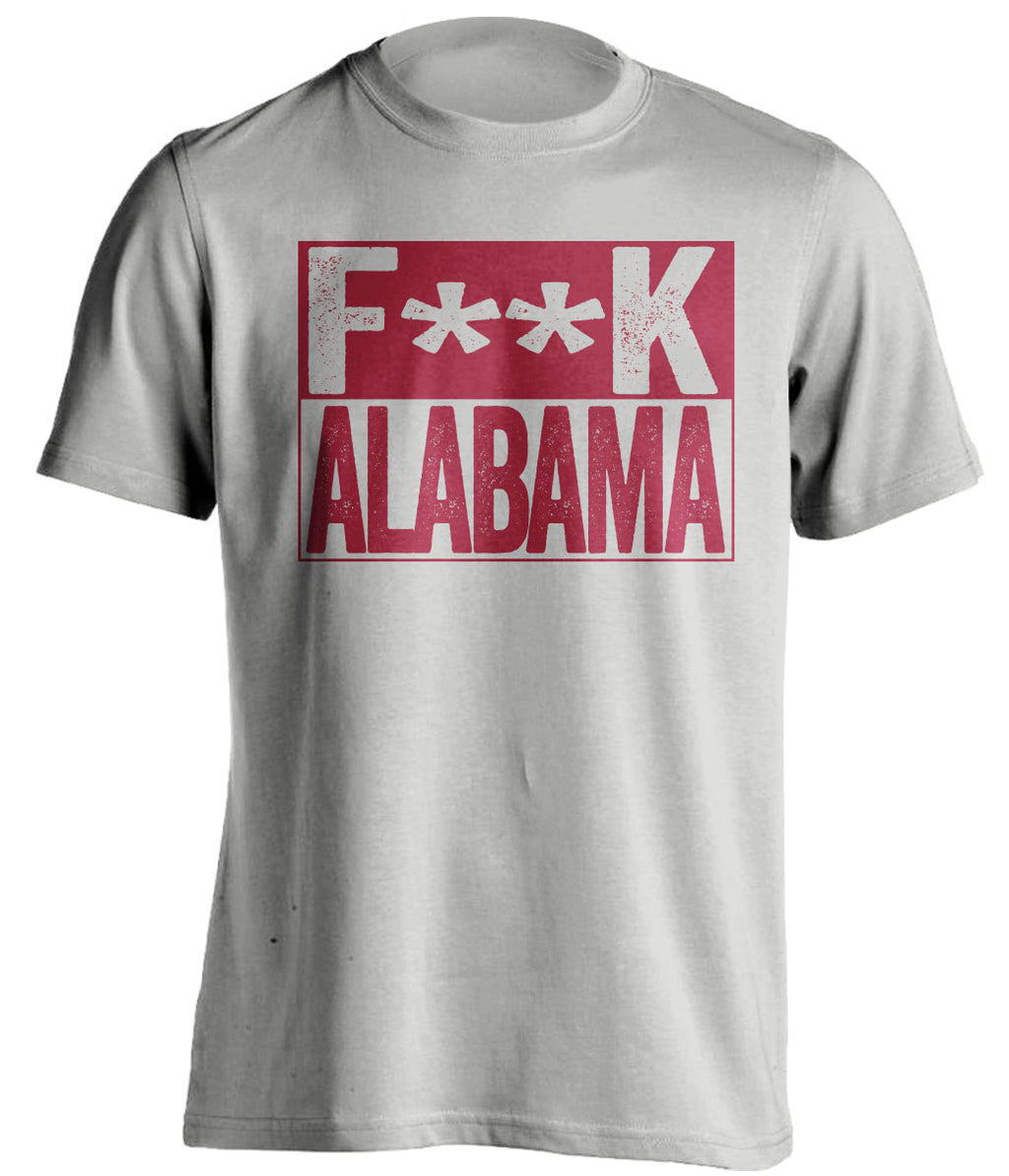 fuck alabama mississippi state bulldogs shirt